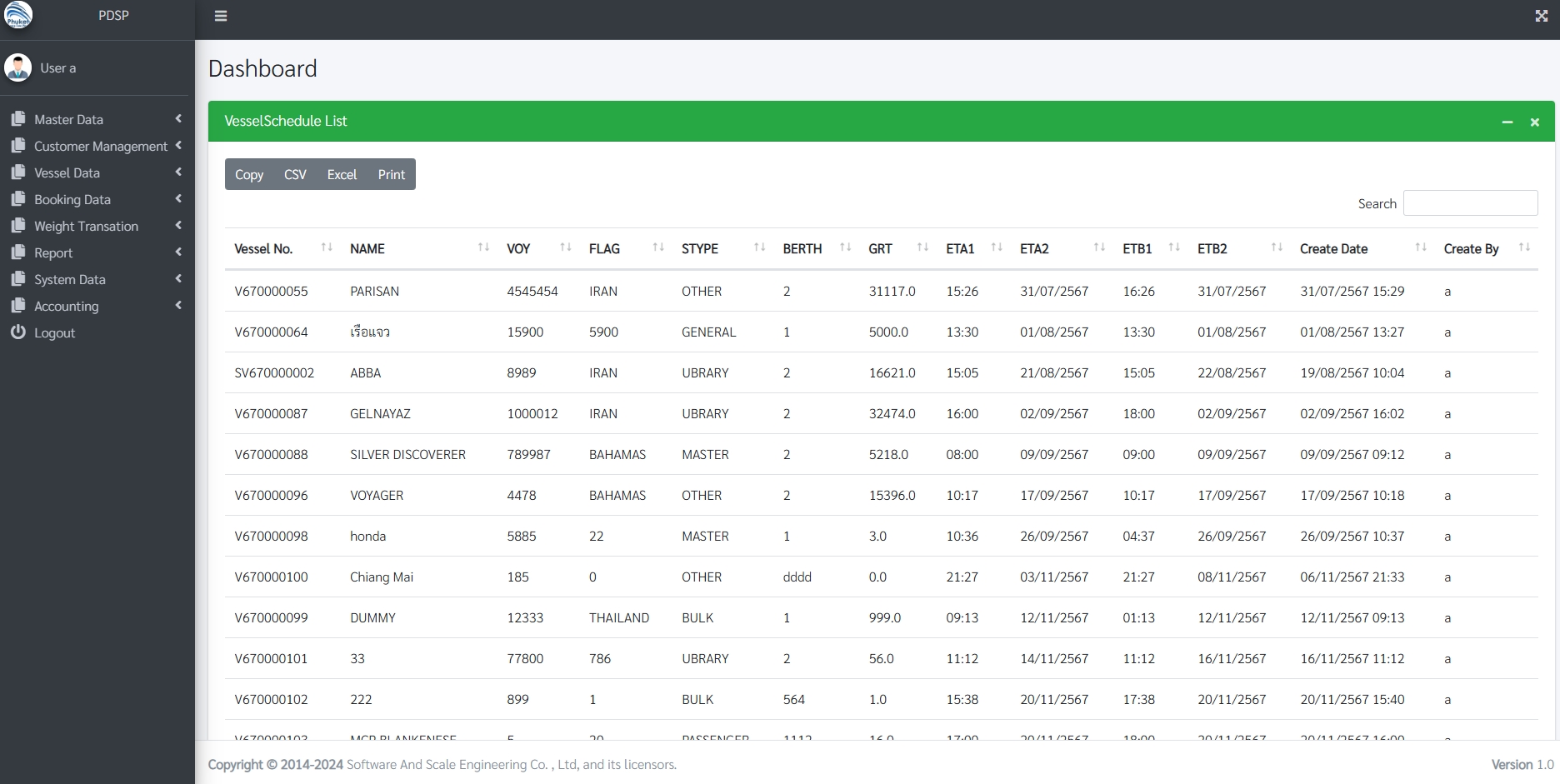 Port Management System
